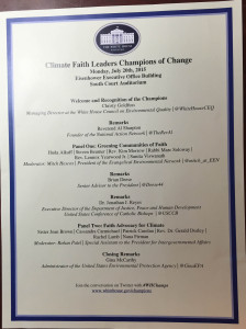 White House Champions of Faith Program.